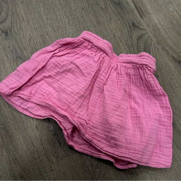 GAP Kids Pink Textured Skirt with Elastic Waist Size 4 Toddler - Picture 2 of 3